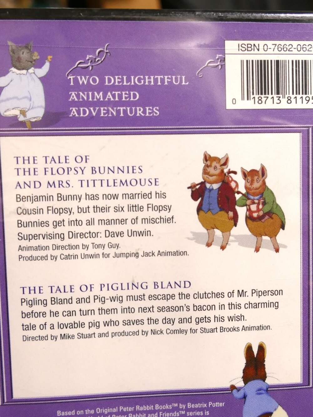 The Peter Rabbit Double -Feature Collection DVD - Picture 2 of 5